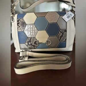 BRIGHTON MEADOW Off The Grid FRONT FLAP ORGANIZER HANDBAG STYLE H37586 $485 NEW